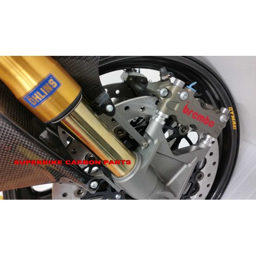 HONDA VTR SP1 SP2 - AVANTRENO SPECIALE FORCELLE OHLINS NIX, CERCHIO DYMAG IN CARBONI, IMPIANTO BREMBO SUPERBIKE.