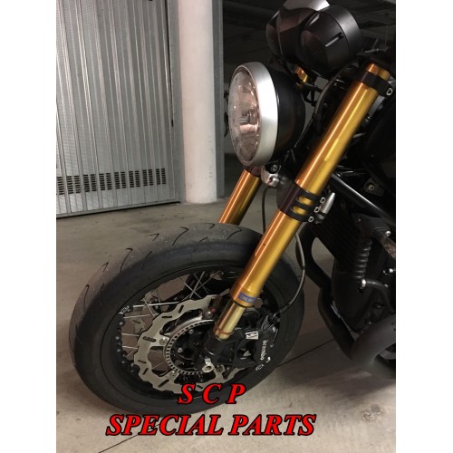 BMW R NINE T (tutti i modelli) - AVANTRENO COMPLETO CON FORCELLE OHLINS