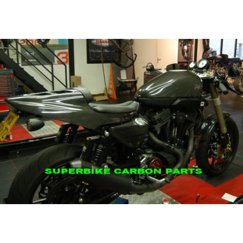 CODONE MONOPOSTO SPECIAL EDITION FULL CARBONIO PER HARLEY XR 1200